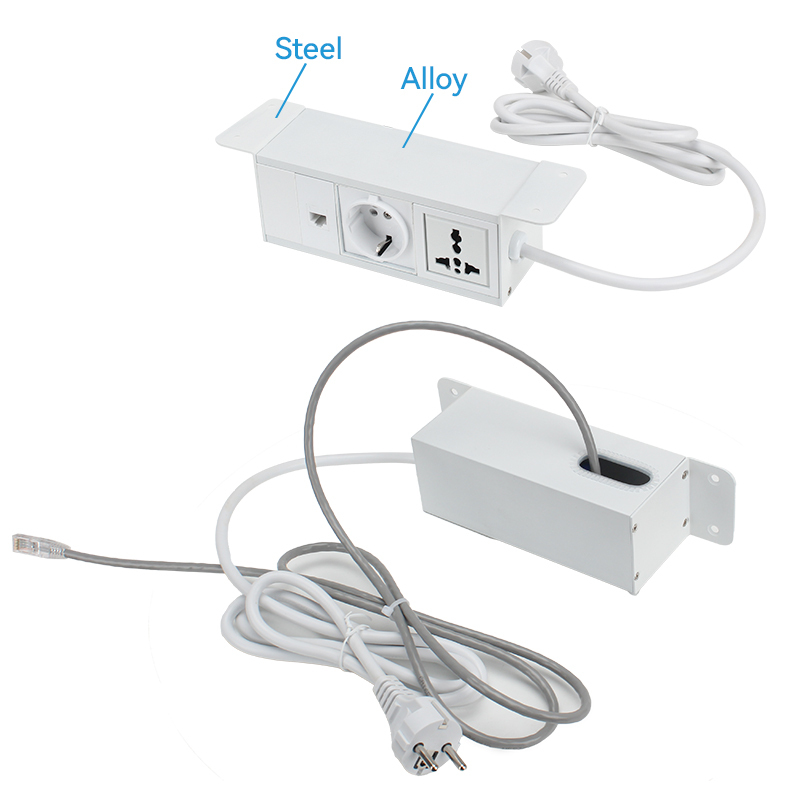 High Quality UK And Universal Outlets Socket With CAT6 For Family Furniture