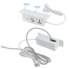 High Quality UK And Universal Outlets Socket With CAT6 For Family Furniture