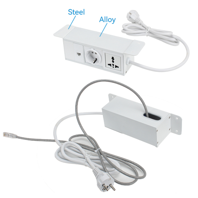 High Quality UK And Universal Outlets Socket With CAT6 For Family Furniture
