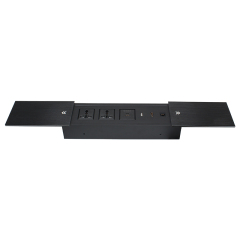 Double Sliding Hidden Desktop Power Strip 2 Universal 1 USB-A/C Charging 1 USB-A Date Port and 1 HDMI