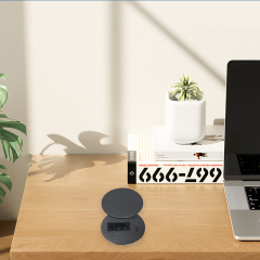 Hot Sale Desktop Round Grommet With Brazil Outlet 1 USB-A&C Charging