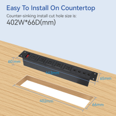 Factory Price Multi-functional Desktop Recessed In Socket For Conference
