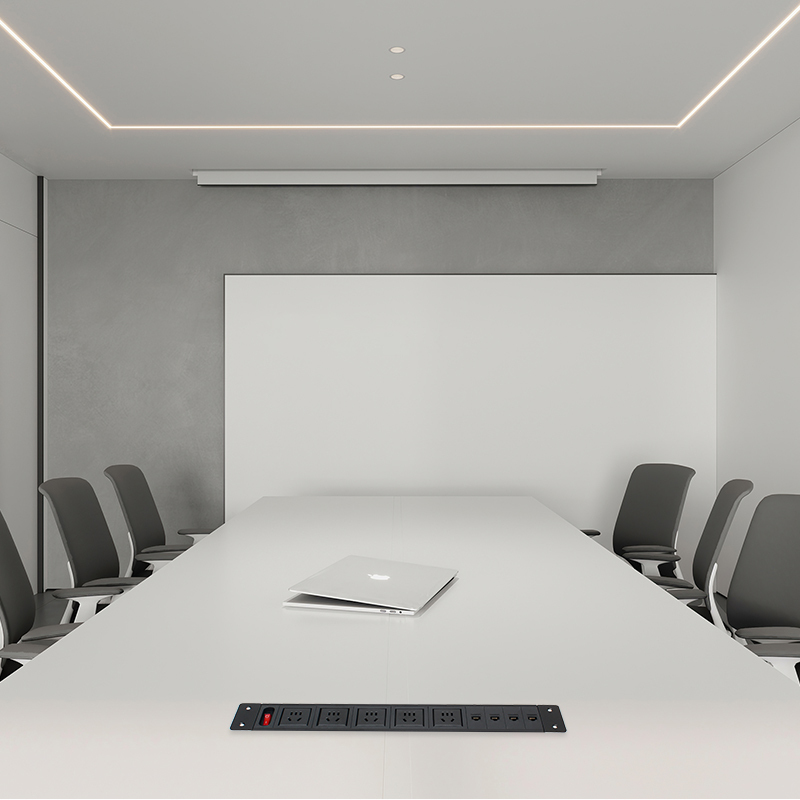 Factory Price Multi-functional Desktop Recessed In Socket For Conference