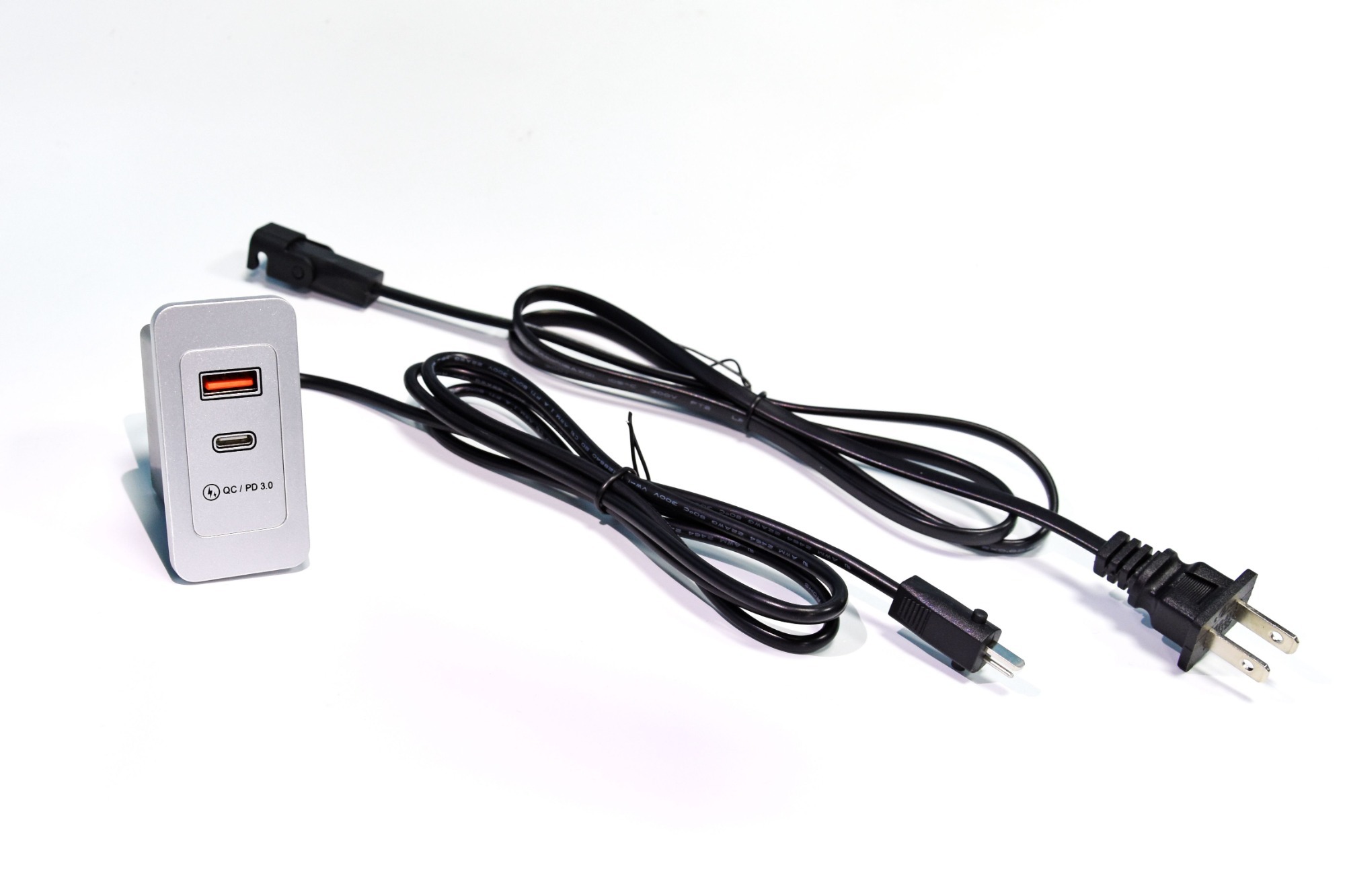 Square Sofa USB-A&C Charger QC/PD 3.0