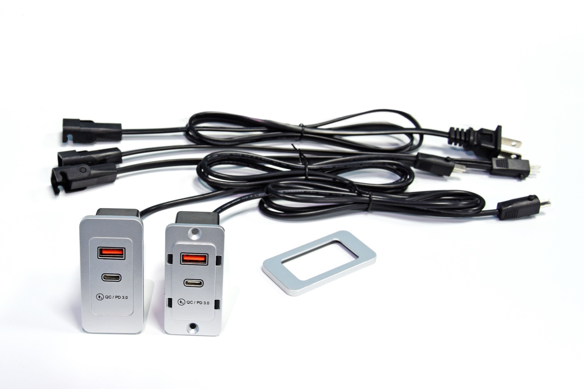 Square Sofa USB-A&C Charger QC/PD 3.0