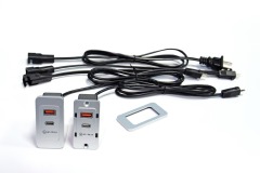 Square Sofa USB-A&C Charger QC/PD 3.0