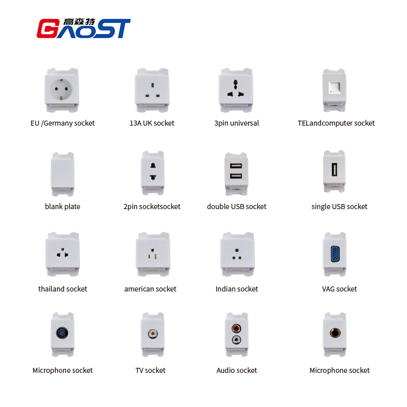 Silver Gray Invisible Opening Floor Socket Multi-function Hidden Floor Socket Box 13A UK Socket