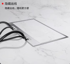 stainless steel opening floor outlet/ raised floor socket outlet socket stainless steel material