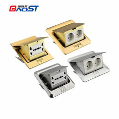 pop up universal power outlet desktop socket hidden floor electrical socket pop up socket
