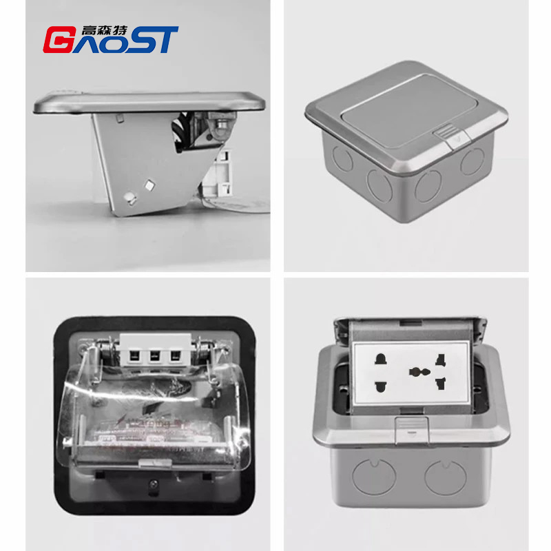 pop up universal power outlet desktop socket hidden floor electrical socket pop up socket