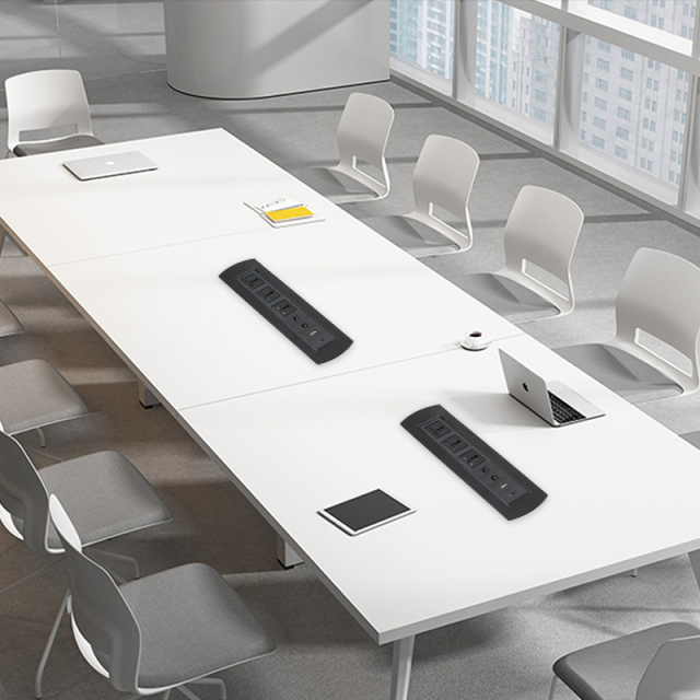 Manual Rotary Socket Power Customized Modules Easy To Install On Desktop And Furniture