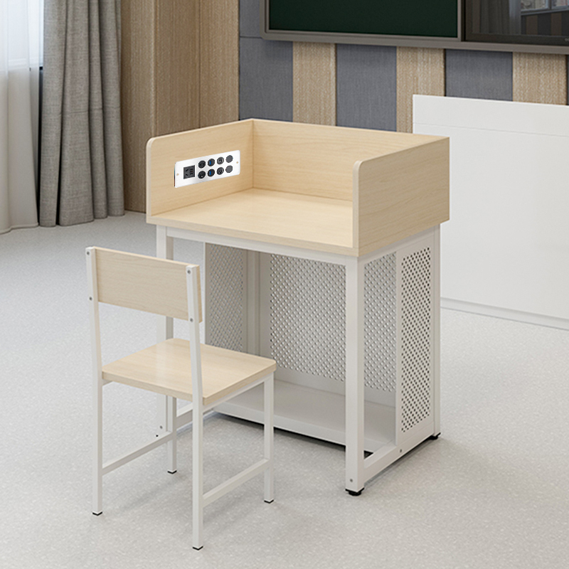 Multifunctional Media Hub With CAT3+CAT6 USB Date Port 2 Cable Through And 1 Power Outlet