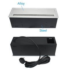 Conference Flip Up Power Socket With Universal Outlets USB-A&C Charging and Cable Through