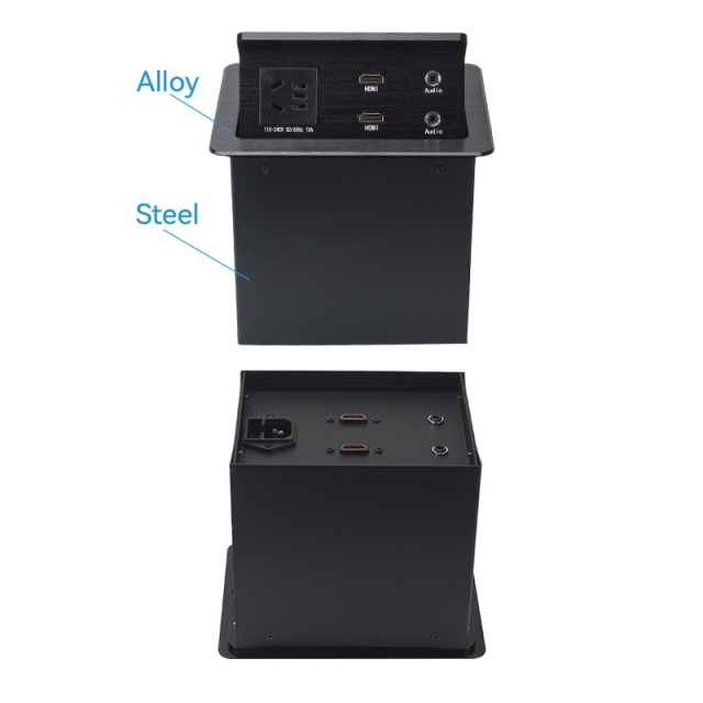 Conference Pop Up Power Socket 1 China Outlet 2 HDMI 2 Audio