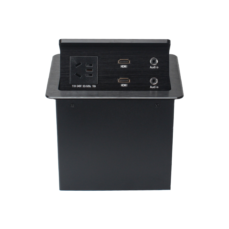 Conference Pop Up Power Socket 1 China Outlet 2 HDMI 2 Audio