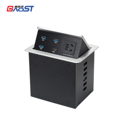 Wholesale Table Pop Up Media Hub with 1 AC 3 USB Date Port and 1 HDMI