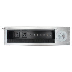 Wholesale 2 AC Ways Flip Up Mutifunctional Power Socket with AUDIO，USB ，HDMI and CAT6 port