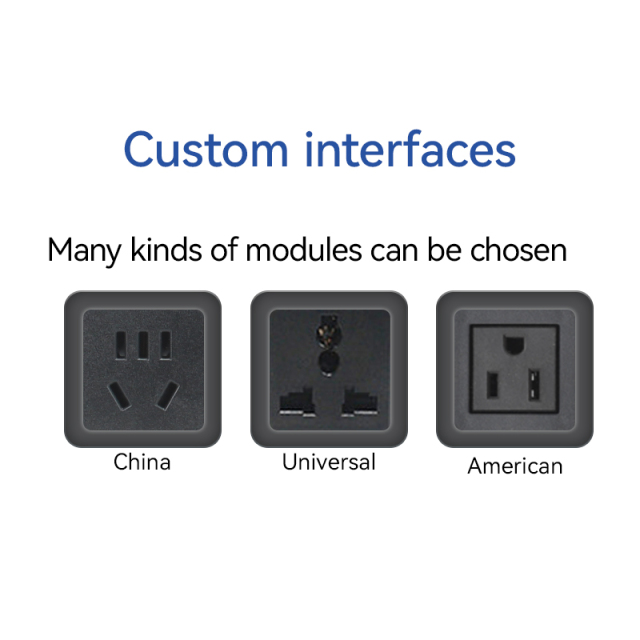 Wholesale Power Socket 1 AC 1 USB-A+C Charging Alloy Cover