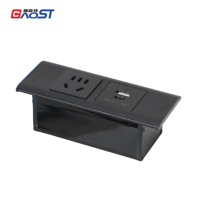 Wholesale Power Socket 1 AC 1 USB-A+C Charging Alloy Cover