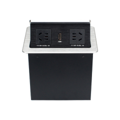 Desktop Pop Up Power Box With 2 AC Outlets 1 HDMI