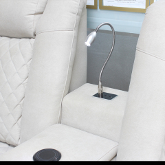 Sofa Reading lamp with USB Charging ,4 Brightness Level Touching Control