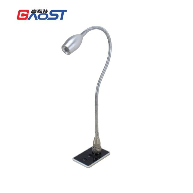 Sofa Reading lamp with USB Charging ,4 Brightness Level Touching Control