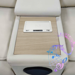 Recliner sofa audio bluetooth speaker, reclining couch accessory silver/black/white