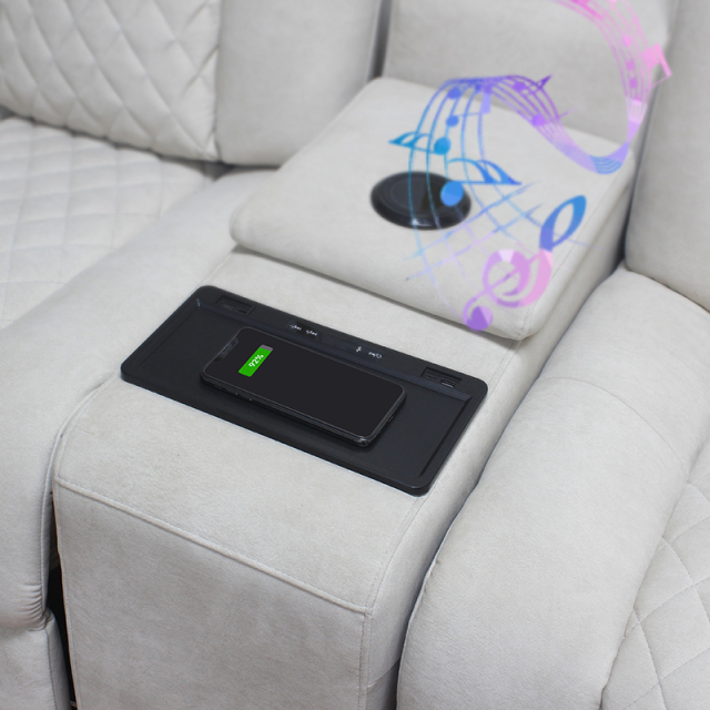 Recliner sofa audio bluetooth speaker, reclining couch accessory