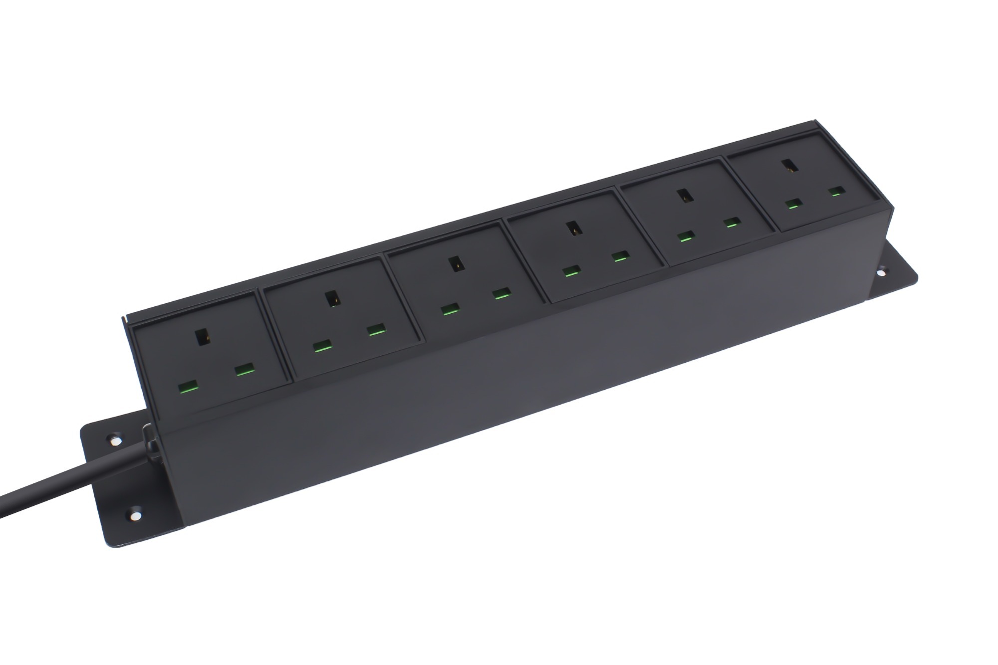 Under desk mount power socket with customize alloy material