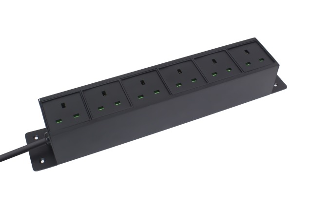 Under desk mount power socket with customize alloy material