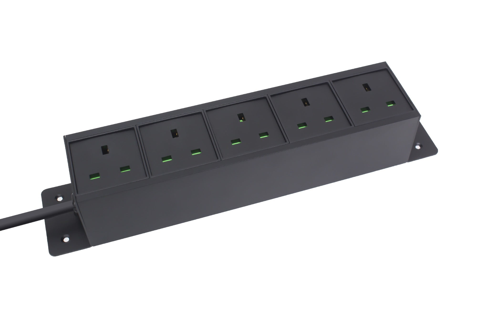 Under desk mount power socket with customize alloy material