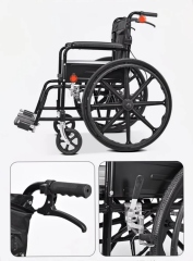 Manual Wheelchairs black-frame soft seat,MY SHOP,Manual Wheelchairs black-frame soft seat