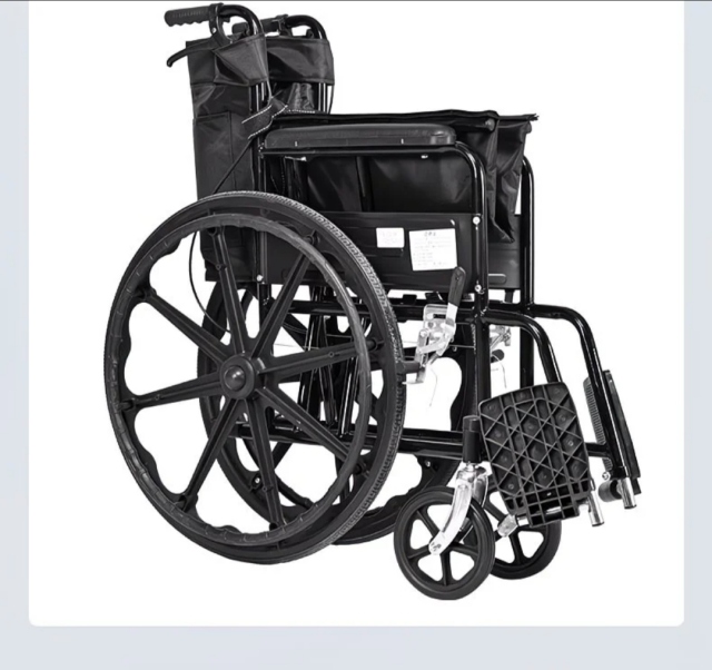 Manual Wheelchairs black-frame soft seat,MY SHOP,Manual Wheelchairs black-frame soft seat
