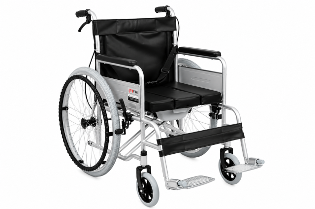 Manual Wheelchairs black-frame soft seat,MY SHOP,Manual Wheelchairs black-frame soft seat