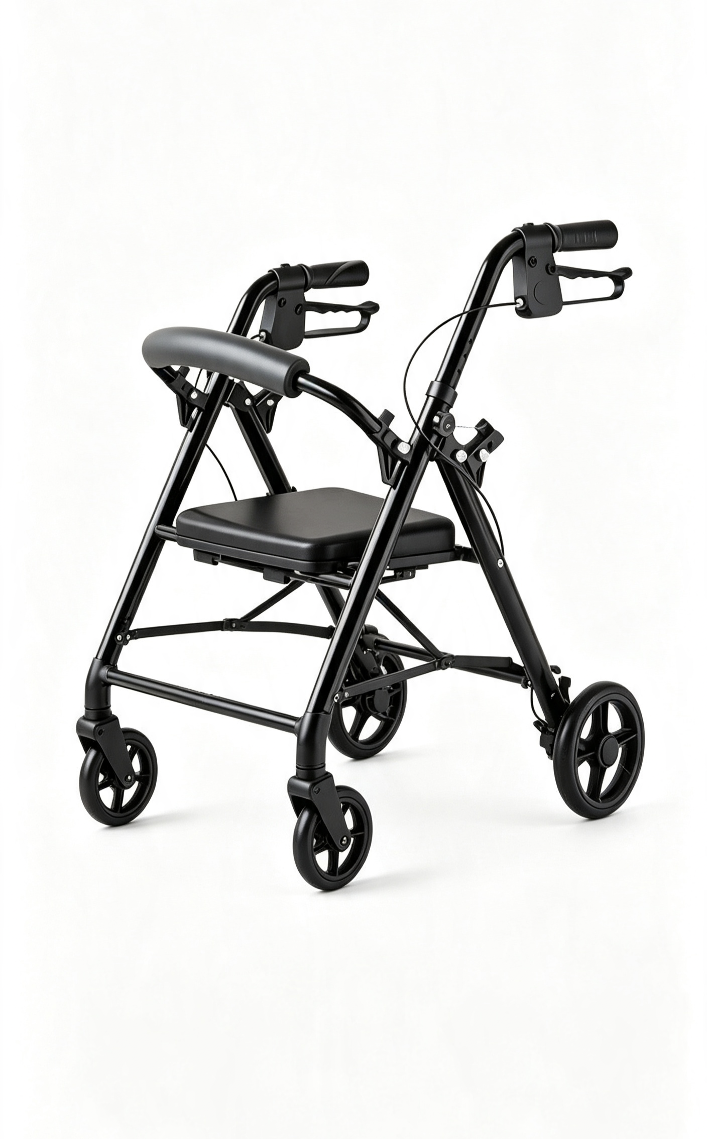 Manual Wheelchairs four-wheel rollator with seat,MY SHOP,Manual Wheelchairs four-wheel rollator with seat