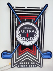 Michelob ULTRA啤酒霓虹灯标识牌,Neon Times ,Michelob ULTRA啤酒霓虹灯标识牌