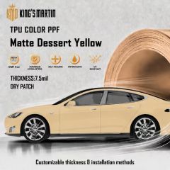 Matte Dessert Yellow,MY SHOP,Matte Dessert Yellow