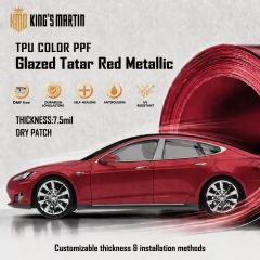 Glazed Tatar Red Metallic,MY SHOP,Glazed Tatar Red Metallic
