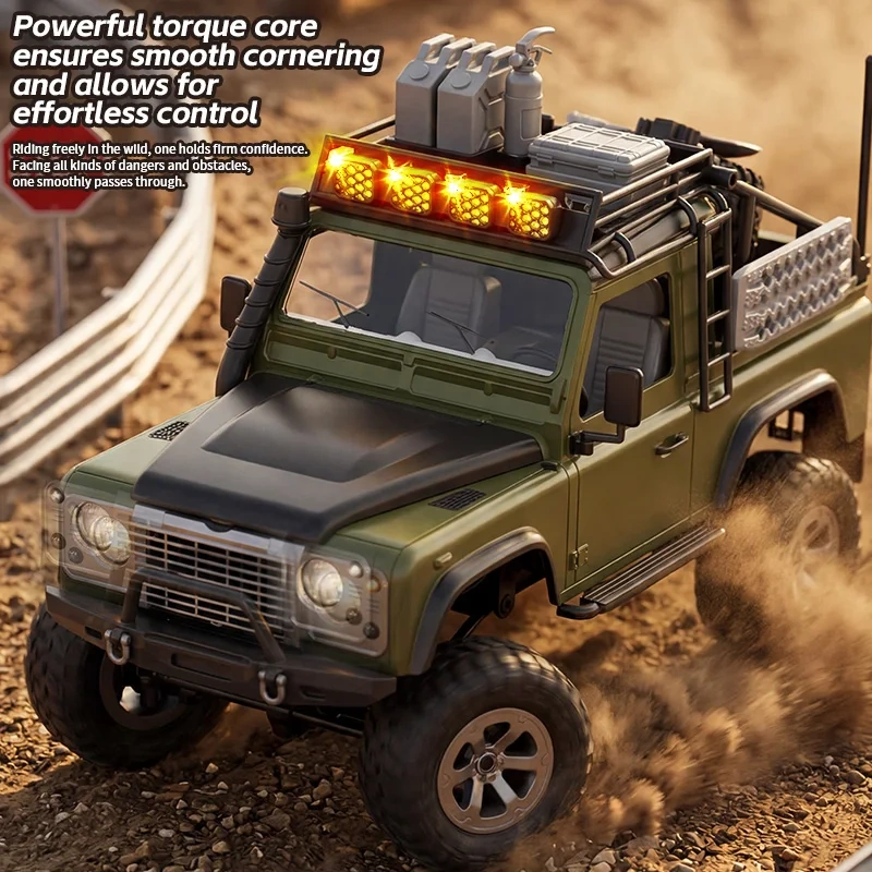 1:12 RC Car 2.4G RC Drift Car With Lights 4WD Off-Road RC Off-Road Car RTR High Speed Climbing Vehicle RC Car Toy