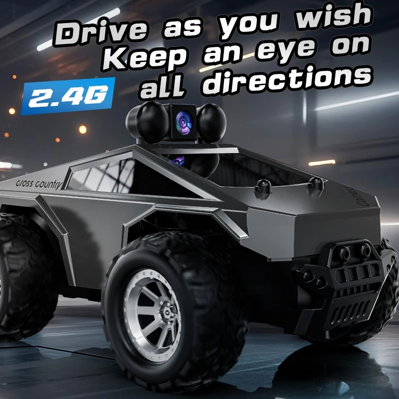 1:28 RC Car With Camera FPV First Person View Remote Control Stunt Car 2.4G WIFI RC Climbing Vehicles Racing Cars Toy for Kids