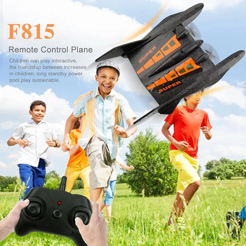 Fx815 Rc Aircraft 2-Channel Fixed-Wing Glider 2.4G Remote Control Spacecraft  Model Seaplane Kid Toys
