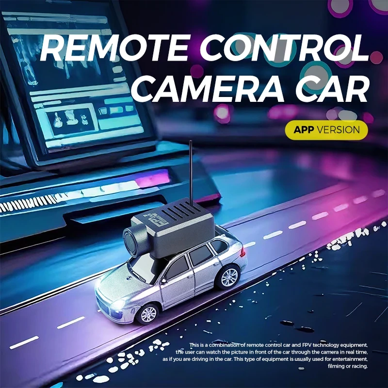 1/64 Mini RC Car 2.4G RC Drift Cars With FPV HD Wide Angle Camera & 3-Speed Modes Racing Car Toy for Kids Adults