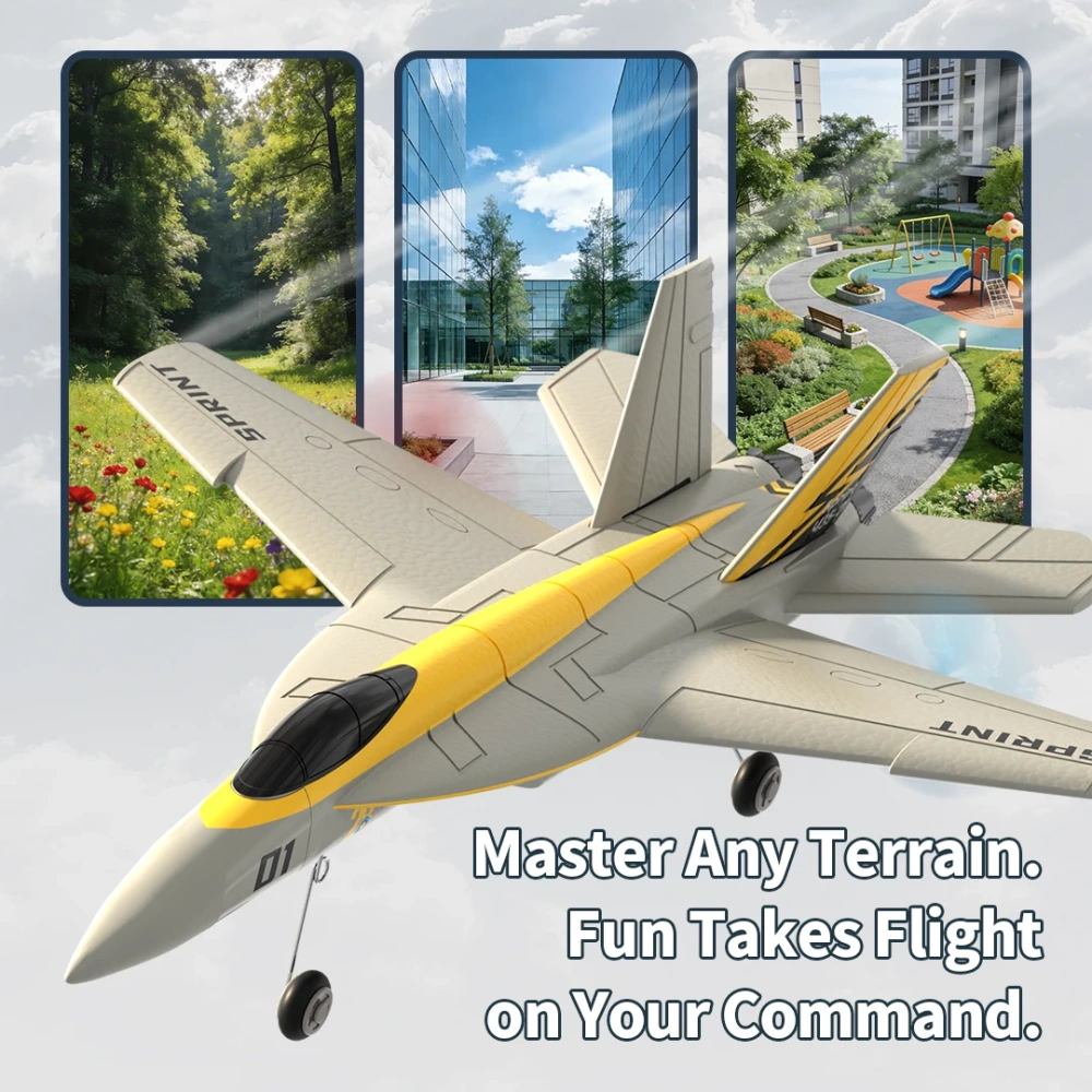 F18 Hornet RC Glider 2.4G 2CH 6-Axis Stability Remote Control Foam Aircraft With LED Lights Hand Throwing Airplane RC Toys Gifts
