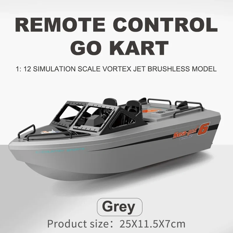 TX693 1;12 RC Boat 2.4G Remote Control High Speed Racing Boat With Brushless Motor Electric RC Rescue Boat Model Toys Boys