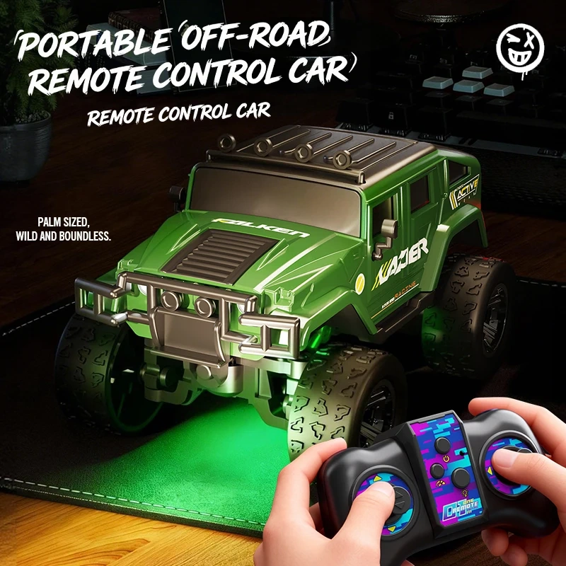 1:64 Mini RC Truck 2.4Ghz Racing High Speed Racing Desk Competition Drift RC Car With APP Control All Terrain RC Vehicle Toys