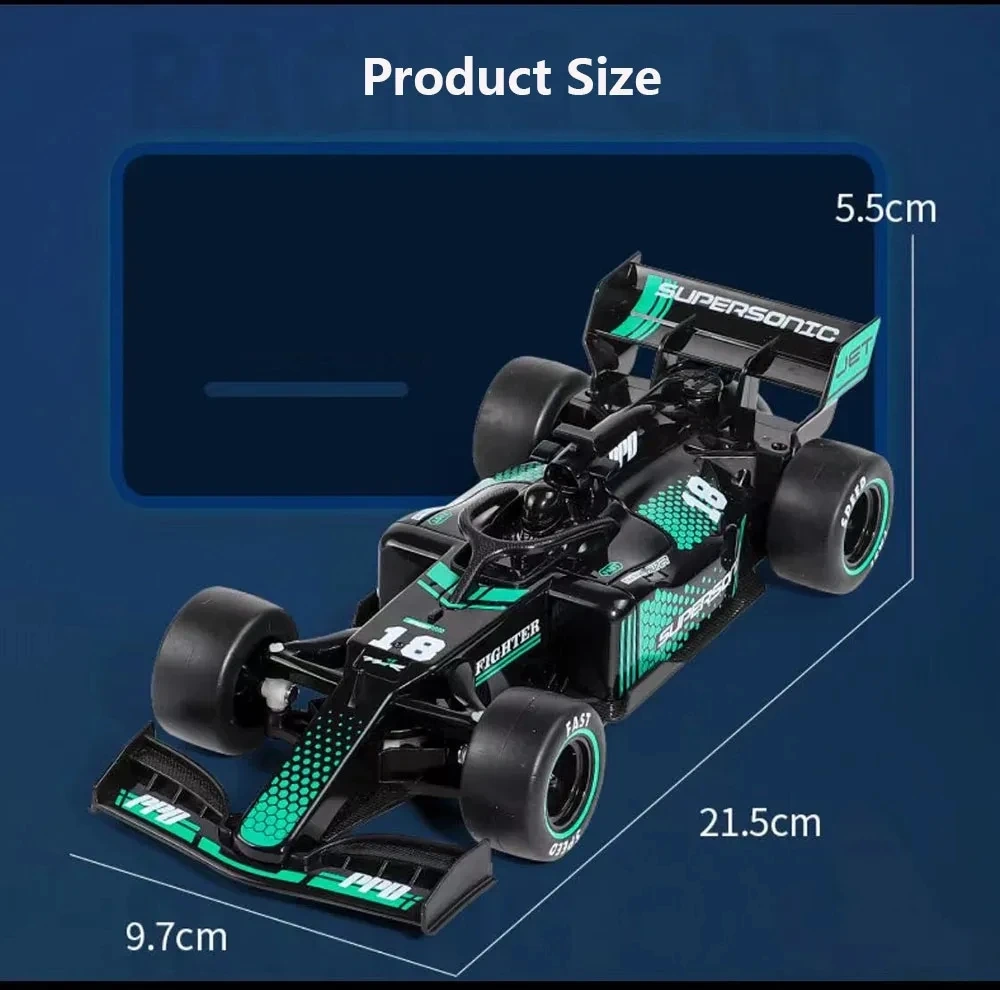 1:18 2.4G Radio Control Car Mini High-Speed Electric Racing Drift Car Spray Electric Car Model Boys Gift