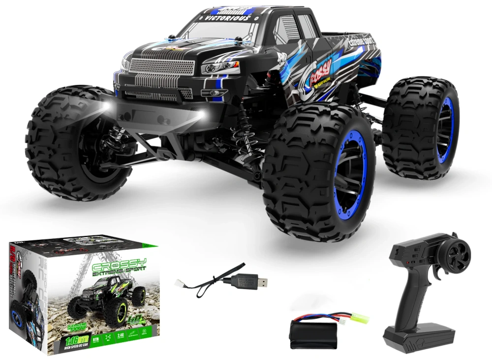 Volantexrc 1:16 50KM/H 4WD RC Car High Speed Remote Control Off-road Cars Full Proportional Professional RC Racing Truck