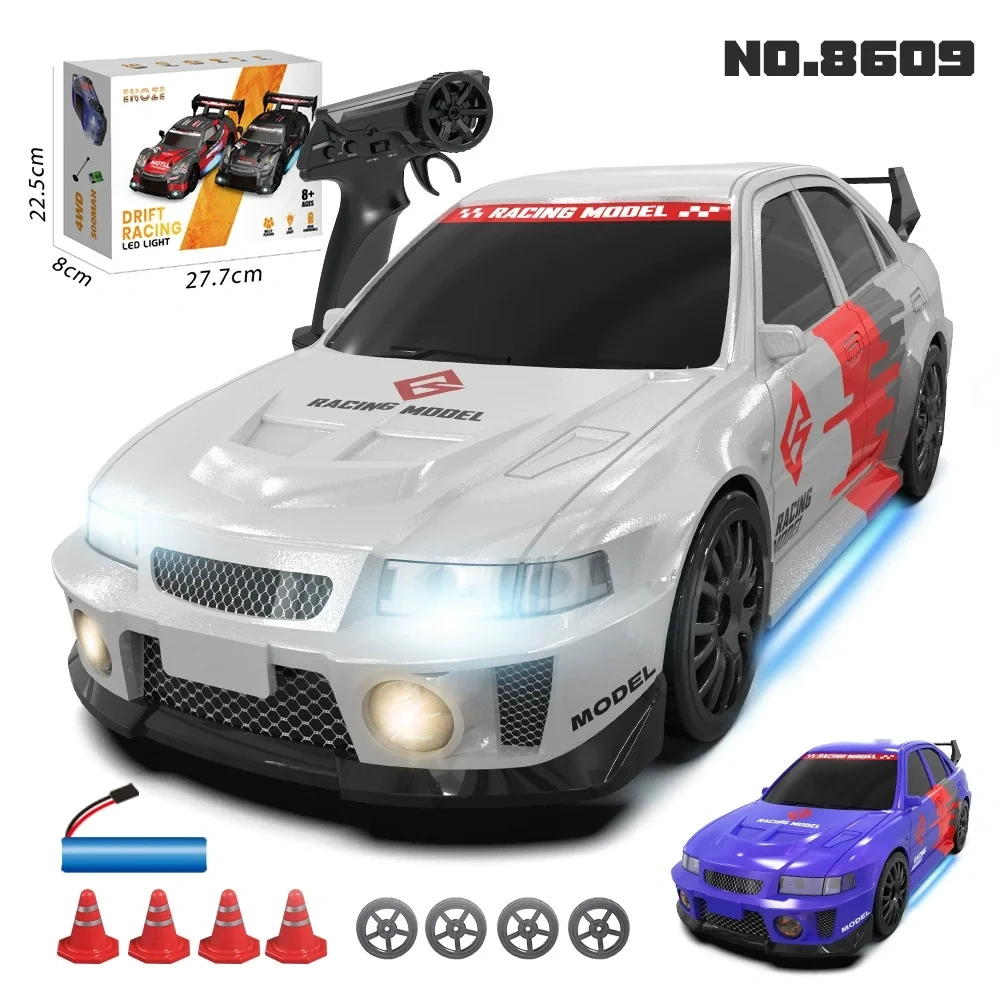 1:24 RC Car 2.4G 4WD High-Speed RC Drift Car High-Speed RC Drift Car Racing Sport Toy Car with Extra Tires Kids Adult