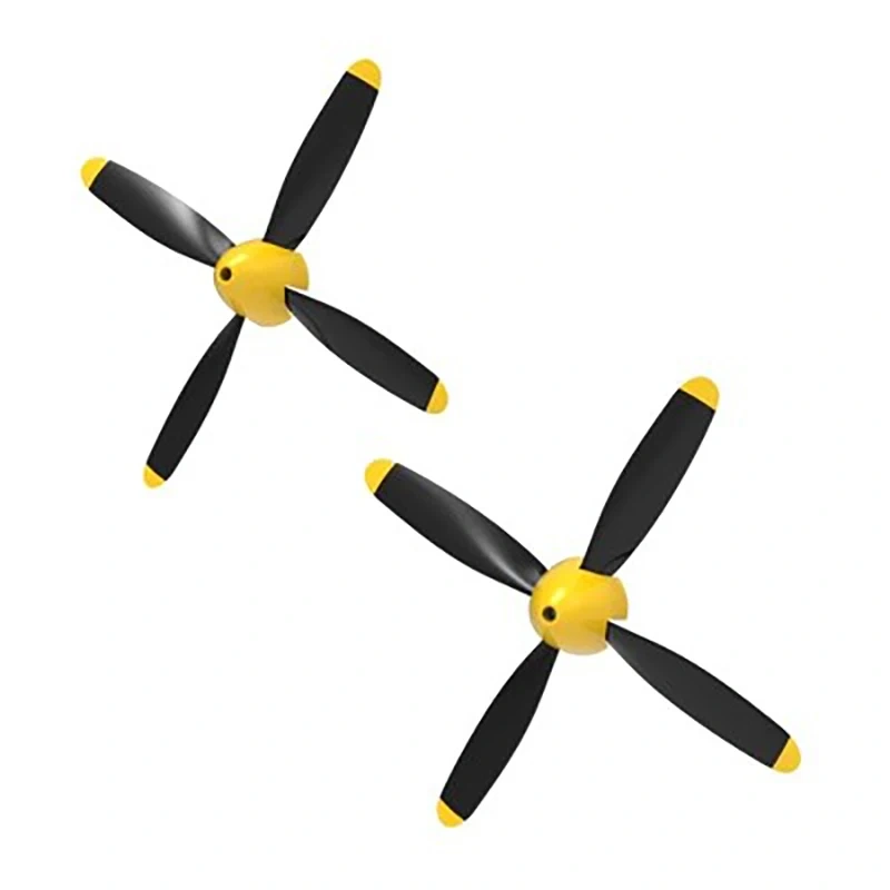 2PCS RC Plane Propeller With Spinner  2/3/4 Blade Propellers Fits for  P51D Mustang BF109 F4U Corsair
