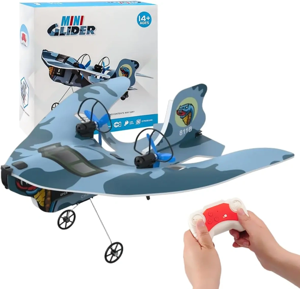 Mini RC Plane 2.4G Radio Remote Control Airplanes Double Wing RC Gliders Flying Aircraft Toys For Children Gifts